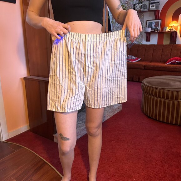 1960s Hanes polycotton boxer brief shorts - made in the usa! - Picture 8 of 12